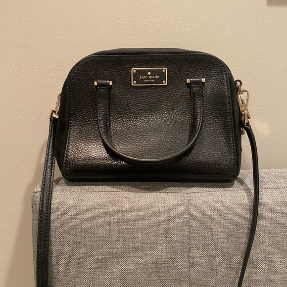 kate spade Handbags - Kade Spade Black Crossbody Satchel Purse